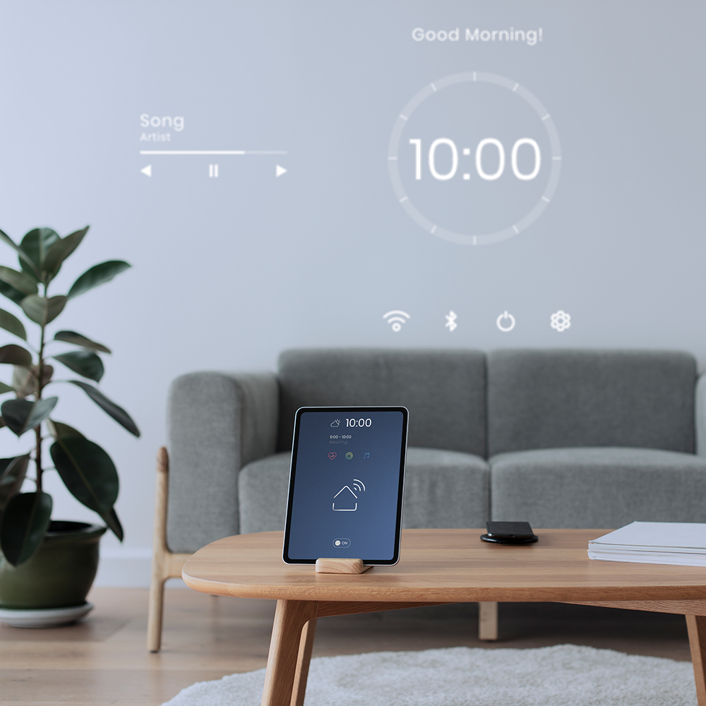PIPISHELL FULL MOTION TV MOUNT AND SPACE‑SAVING DESIGN